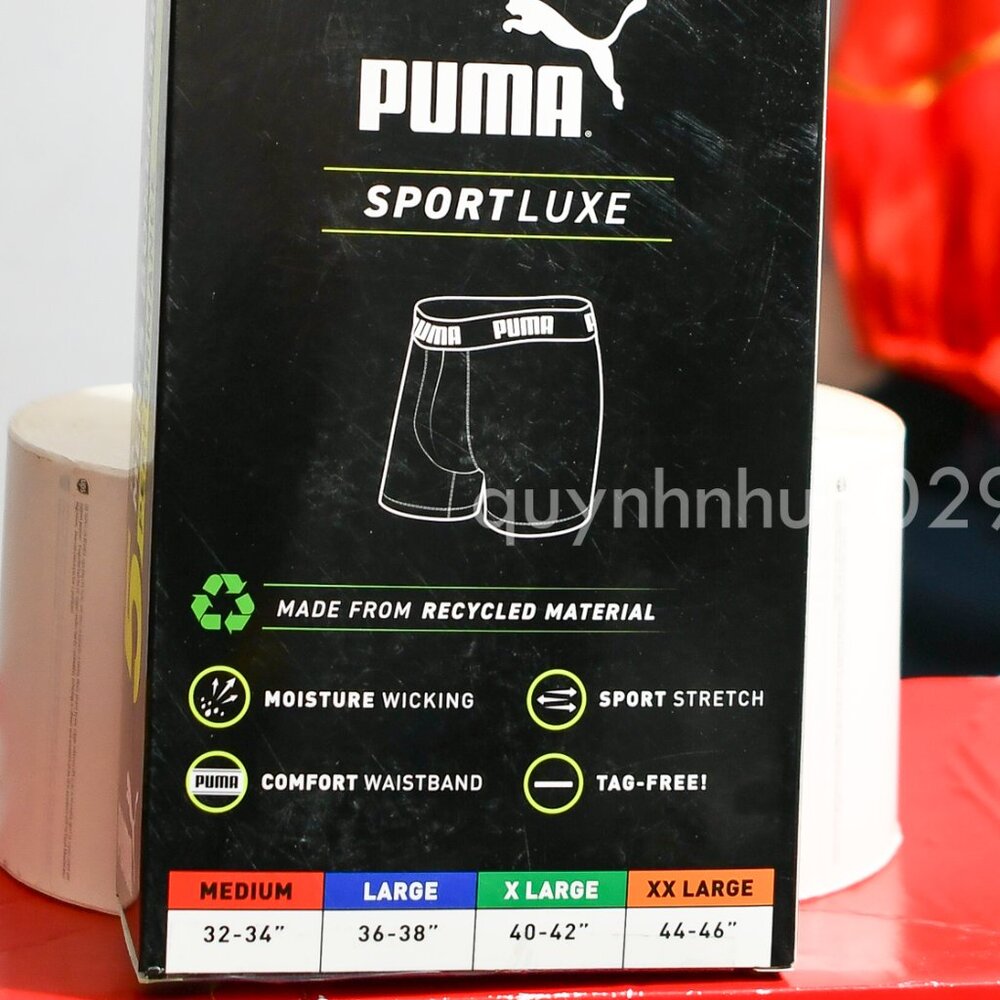 5 pack Puma boxer brief performance sport luxe - Picture 5 of 6